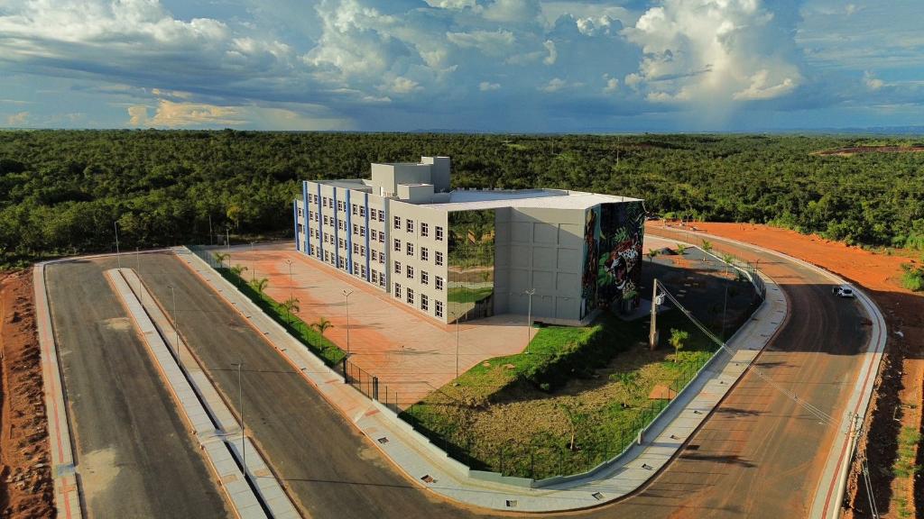 Seciteci promove visita técnica no Parque Tecnológico Mato Grosso nesta segunda-feira (30) - Com área total de 80 hectares e cerca de 98% das obras concluídas, o Parque Tecnológico entra na fase final de implantação